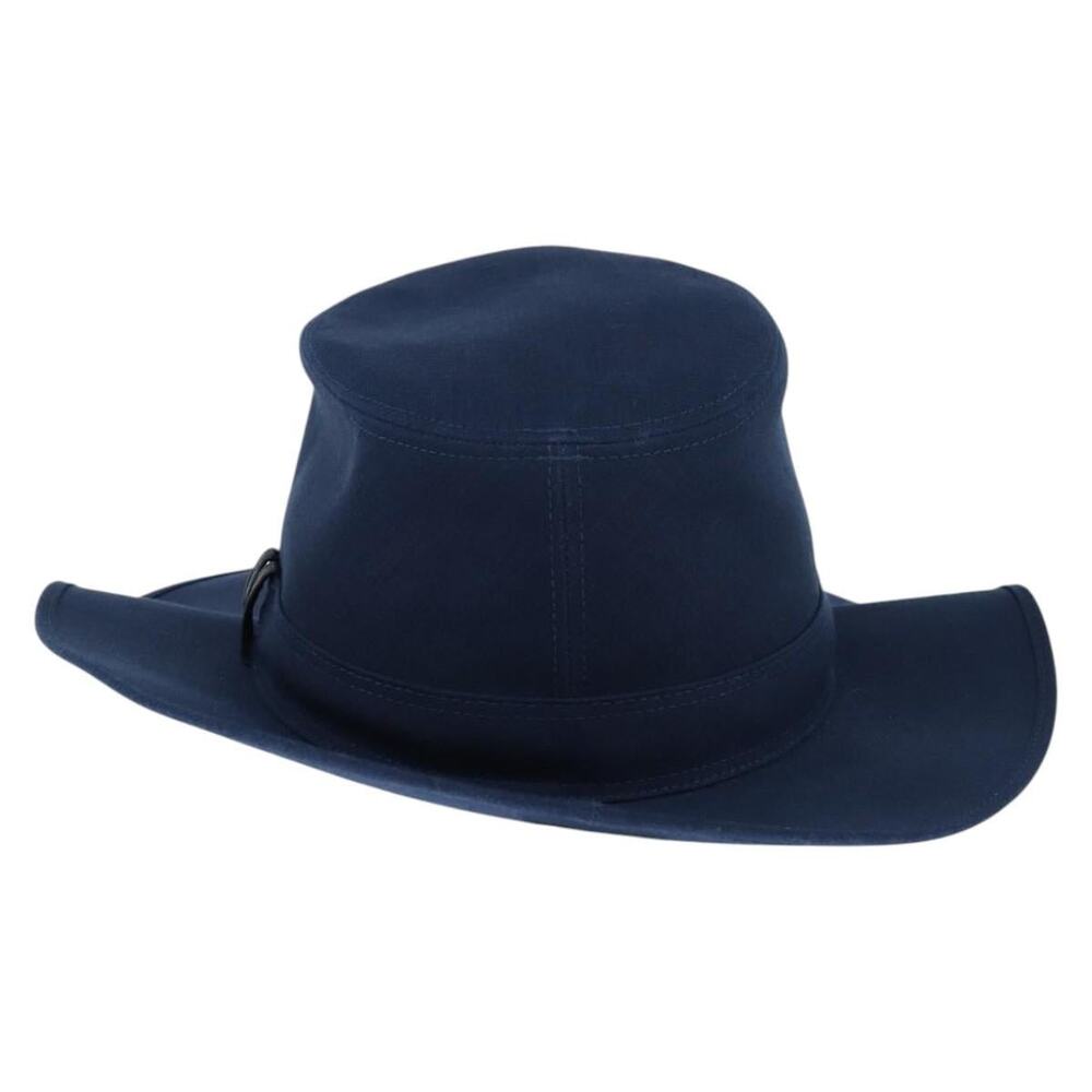 Hermes Hat Linen Navy - Picture 2 of 6